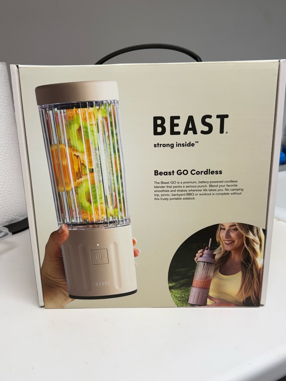 NEW IN BOX Beast Go Cordless Blender